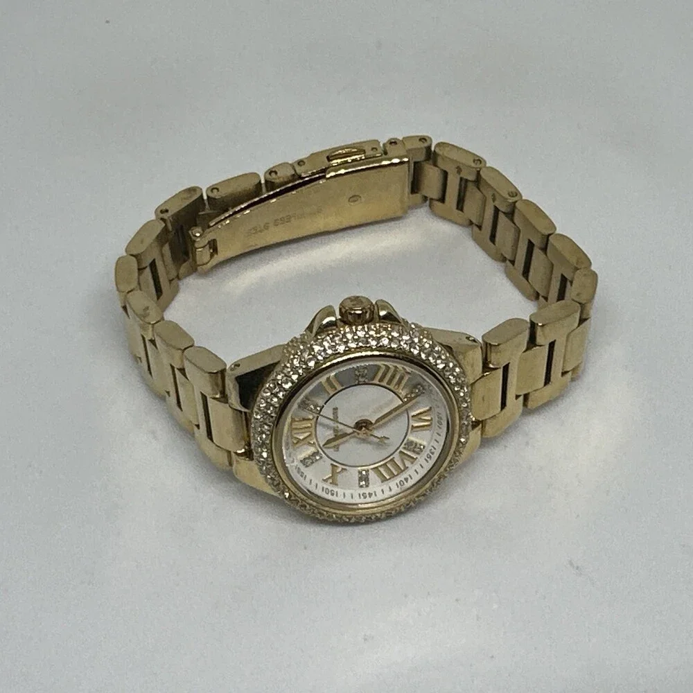 Michael Kors Camille MK3252 Womens Gold Stainless Steel Analog Dial Watch HME618
